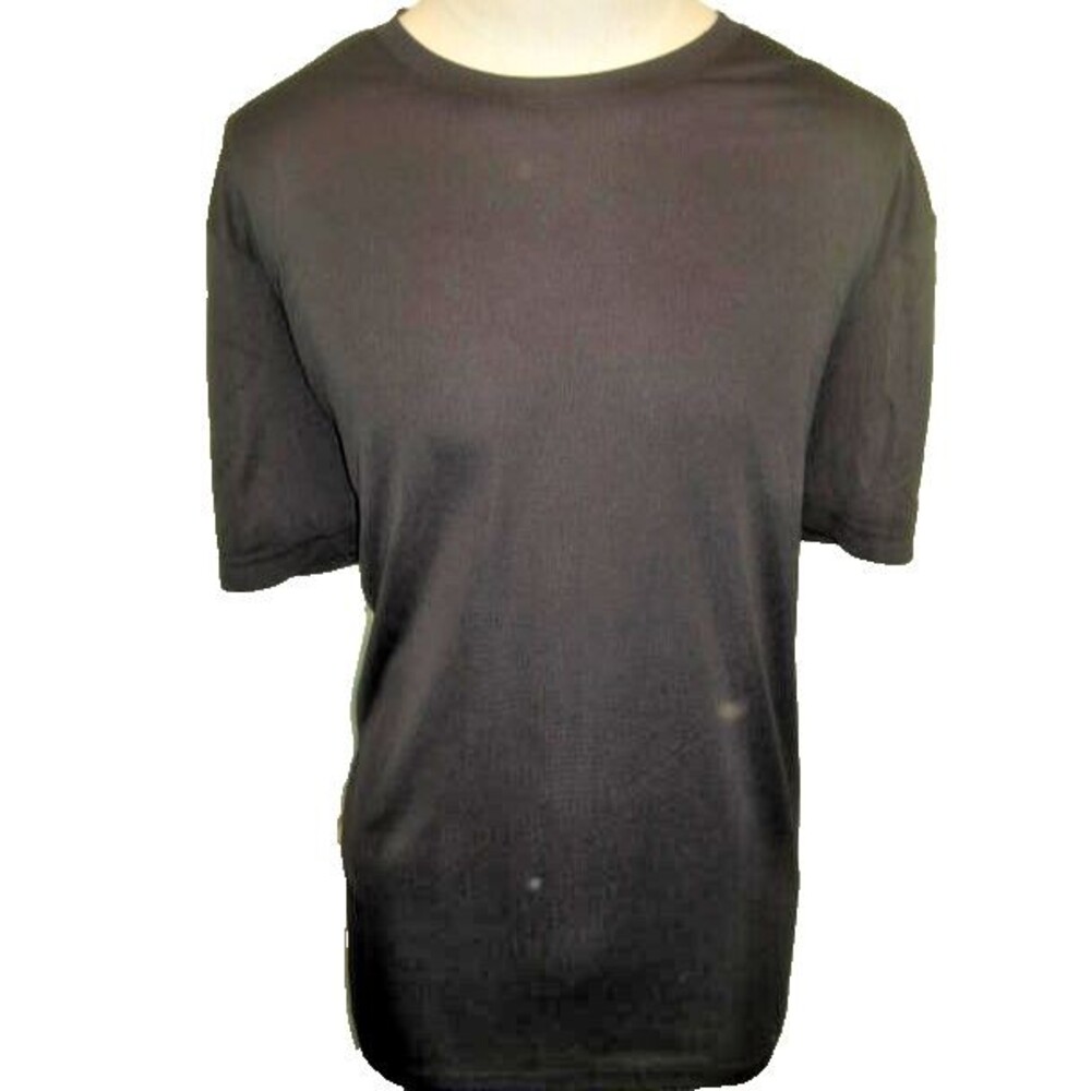 Mens NWOT Athletic Works Dri Works Black Active Short Sleeve T-Shirt sz 3XL